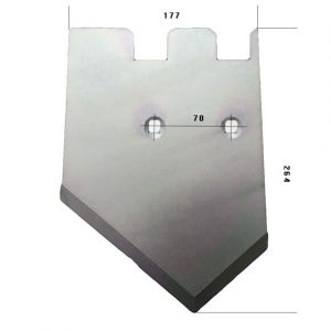08900354 Lemiesz Do kombajnu GRIMME stal HARDOX 450