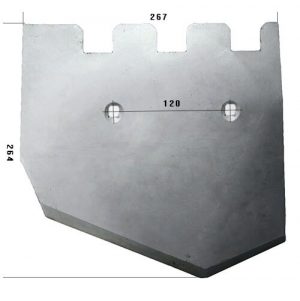 08900456 Lemiesz Do kombajnu GRIMME stal HARDOX 450
