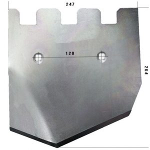 08900464 Lemiesz Do kombajnu GRIMME stal HARDOX 450