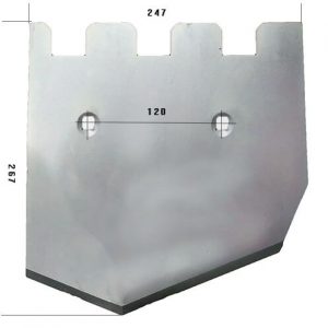 08901440 Lemiesz Do kombajnu GRIMME stal HARDOX 450