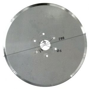 13825091D280 Redlica tarczowa Do siewnika MASCHIO Gaspardo stal HARDOX 450