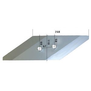 18136P Dłuto Do pługa RUMPTSTAD stal HARDOX 500