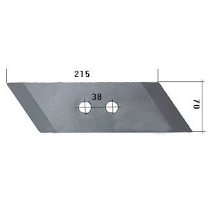 1867672L Dłuto Do pługa SOUCHU PINET stal BOROWA B38