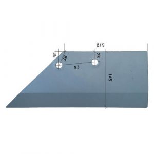 24064501 Lemiesz Do pługa STEENO stal HARDOX 500