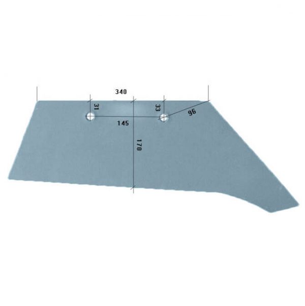 27230401P Lemiesz Do pługa RABEWERK stal HARDOX 500