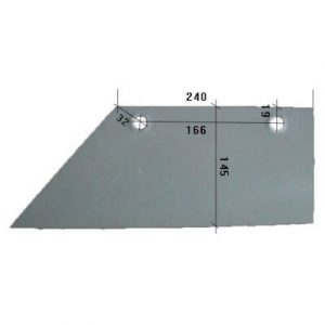 302487L Lemiesz Do pługa EBERHARDT stal HARDOX 500