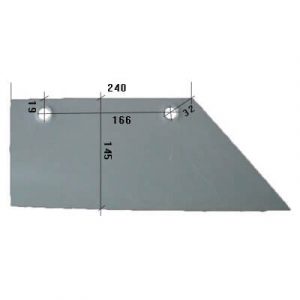 302488P Lemiesz Do pługa EBERHARDT stal HARDOX 500
