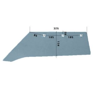 3333771 3333803 Lemiesz Do pługa LEMKEN stal HARDOX 500