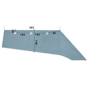 3333810P Lemiesz Do pługa LEMKEN stal HARDOX 500