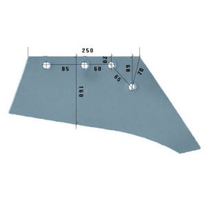 3333818P Lemiesz Do pługa LEMKEN stal HARDOX 500