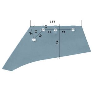 3333819L Lemiesz Do pługa LEMKEN stal HARDOX 500