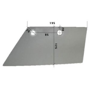 3353743 Lemiesz Do pługa LEMKEN stal HARDOX 500