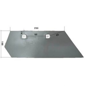 3363710 Lemiesz przedpłużka Do pługa LEMKEN stal HARDOX 500
