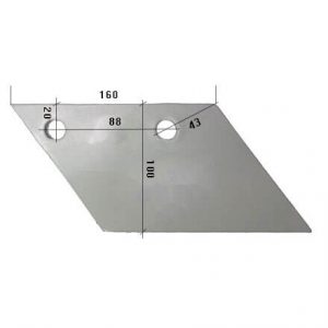 3363712 Lemiesz przedpłużka Do pługa LEMKEN stal HARDOX 500