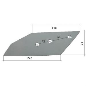 3364050P Dłuto Do pługa LEMKEN stal BOROWA B38