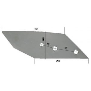 3364055L Dłuto Do pługa LEMKEN stal BOROWA B38