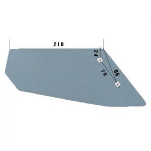 3374417 Lemiesz do agregatu podorywkowego LEMKEN stal HARDOX 500