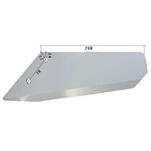 3374420 Lemiesz do agregatu podorywkowego LEMKEN stal HARDOX 500