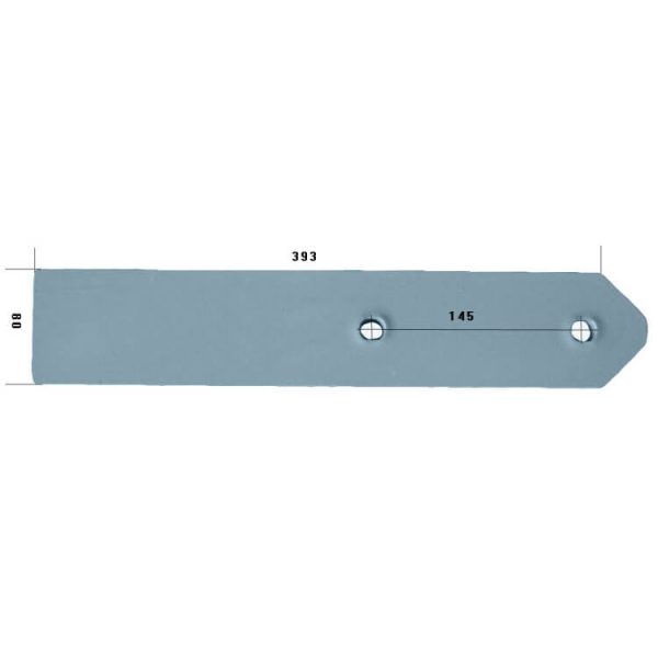 3401570 Płoza krótka Do pługa LEMKEN stal HARDOX 500