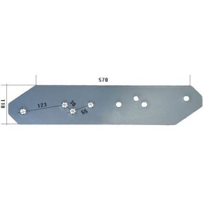 3401870 Płoza długa Do pługa LEMKEN stal HARDOX 500