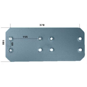 3411460S Płoza wysoka Do pługa LEMKEN stal HARDOX 500
