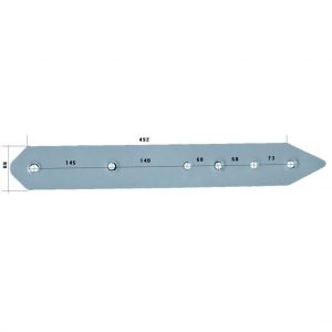 3411826 Płoza długa Do pługa LEMKEN stal HARDOX 500