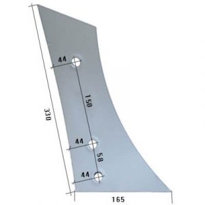 3450522 Pierś Do pługa LEMKEN stal HARDOX 500