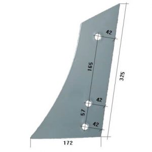 3450533 Pierś Do pługa LEMKEN stal HARDOX 500