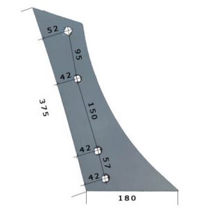 3450540 Pierś Do pługa LEMKEN stal HARDOX 450