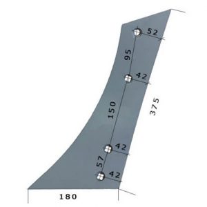 3450541 Pierś Do pługa LEMKEN stal HARDOX 450