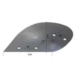 3470651 Odkładnia przedpłużka Do pługa LEMKEN stal HARDOX 450