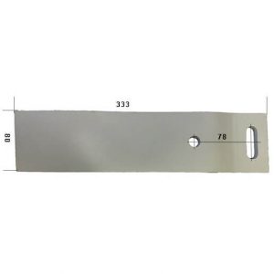 3475288/P Listwa tylna odkładni Do pługa LEMKEN stal HARDOX 500