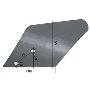 4022101 L Odkładnia przedpłużka Do pługa NAUD stal HARDOX 450