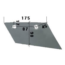 4032101P Lemiesz przedpłużka Do pługa NAUD stal HARDOX 500