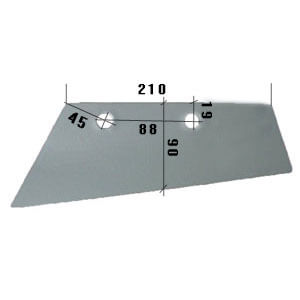 4032104L Lemiesz przedpłużka Do pługa NAUD stal HARDOX 500