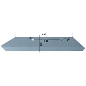 406001 Lemiesz Do pługa VENTZKI stal HARDOX 500