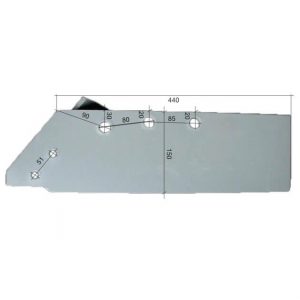 50615L Lemiesz Do pługa FROST stal HARDOX 500