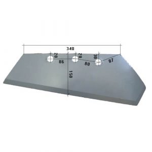 50618P Lemiesz Do pługa FROST stal HARDOX 500