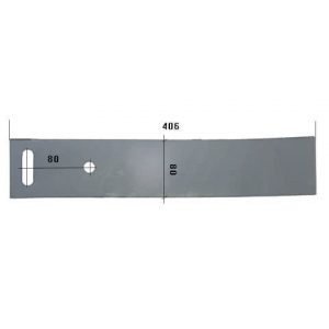 51201P Listwa tylna odkładni Do pługa FROST stal HARDOX 500