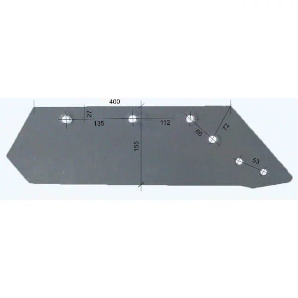 622134 Lemiesz do pługa KUHN stal HARDOX 500