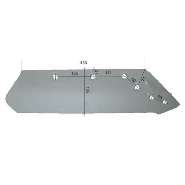 622172 Lemiesz do pługa KUHN stal HARDOX 500