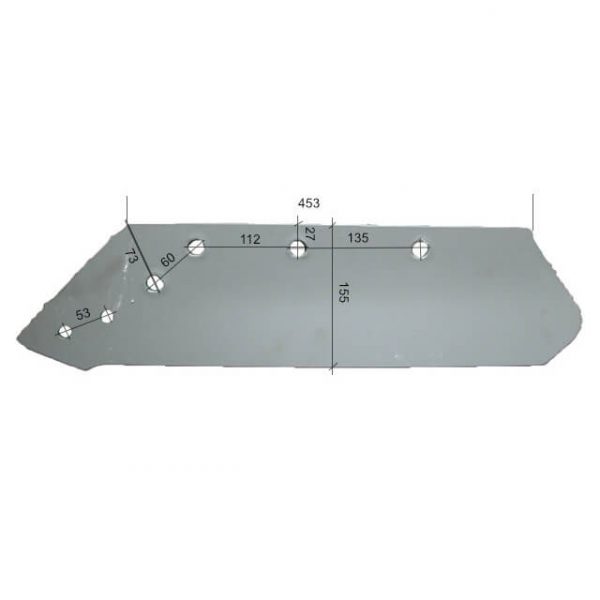 622173 Lemiesz do pługa KUHN stal HARDOX 500