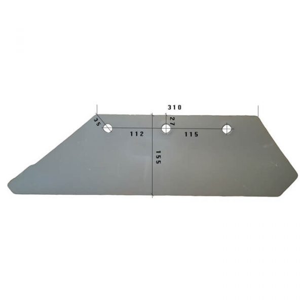 625103L Lemiesz Do pługa KUHN stal HARDOX 500