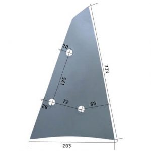 702948P Pierś Do pługa ROWER stal HARDOX 450