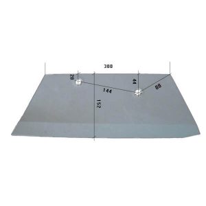 72633P Lemiesz Do pługa OVERUM stal HARDOX 500