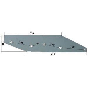 8103L Płoza długa Do pługa FENET stal HARDOX 500