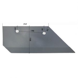 84069P Lemiesz Do pługa OVERUM stal HARDOX 500