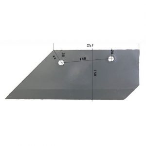 84078L Lemiesz Do pługa OVERUM stal HARDOX 500