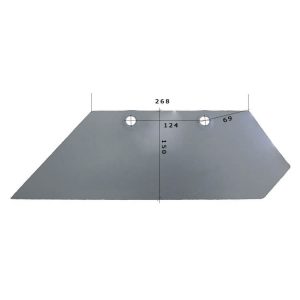 92217L Lemiesz Do pługa OVERUM stal HARDOX 500