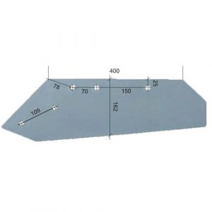 925260231L Lemiesz Do pługa POTTINGER stal HARDOX 500